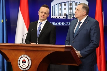 O čemu su razgovarali Sijarto i Dodik