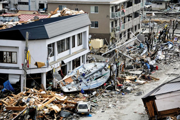 Veoma jak zemljotres pogodio Japan